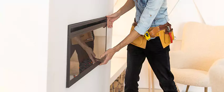 Metal Fireplace Installation in Prospect Heights, Illinois