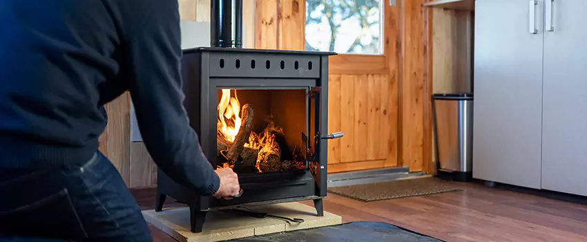 Open Hearth Wood Fireplace Installation in Prospect Heights, IL